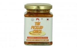 The Pickled Chick Chicken Pickle (D Punjabi Beat)  Glass Jar  250 grams